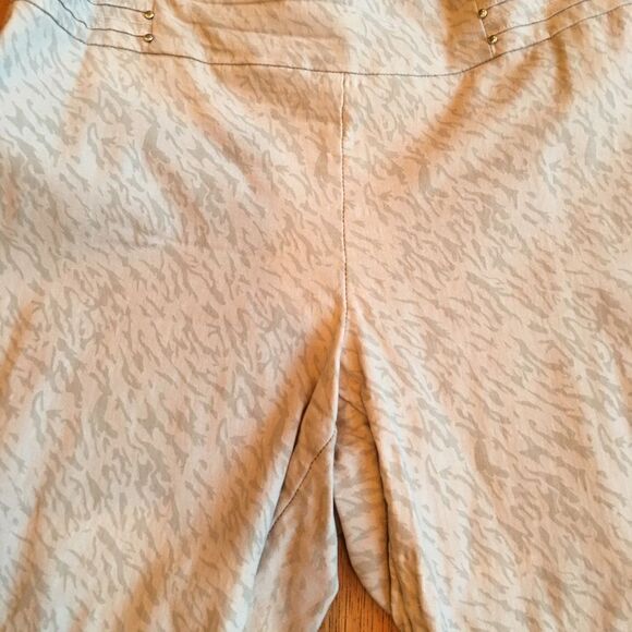 TAUPE SUBTLE Animal Print Pants - Picture 5 of 8